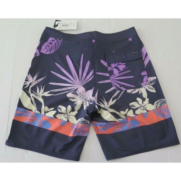 Rip Curl Mirage Fader CBOQB9 0049 Men's Sz 32 Navy Floral 20" Boardshorts - Picture 2 of 4